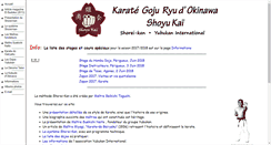 Desktop Screenshot of karategojuryu.org